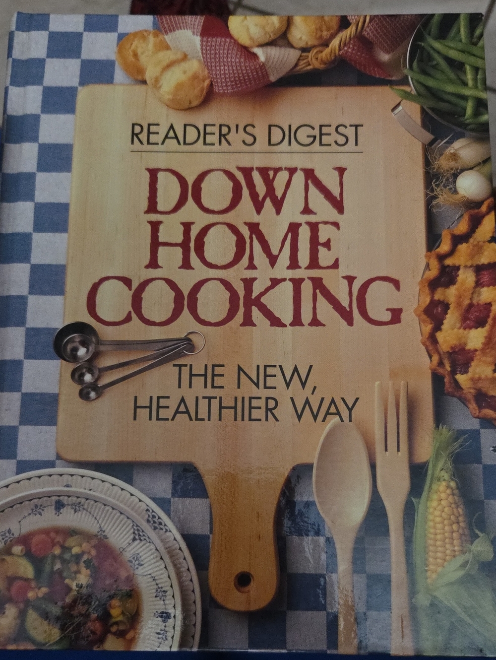 Reader's Digest Down Home Cooking - The New, Healthier Way (Blue/Beige)